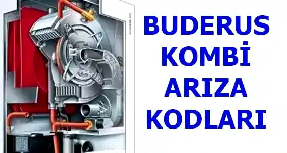 Buderus Kombi Arıza Kodlarıe