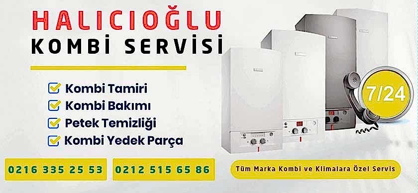 Halıcıoğlu Kombi Servisi