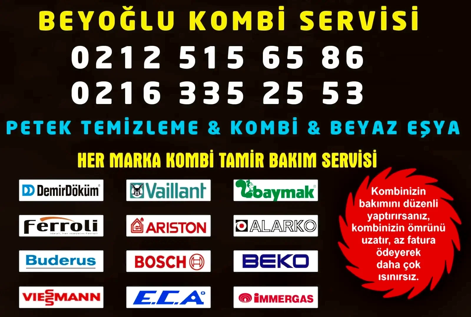 Beyoğlu Kombi Servisi
